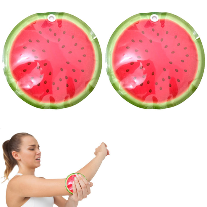 2 Pc Ice Packs Gel Cooler Lunch Box Pain Relief Cold Therapy Kids Care Reusable