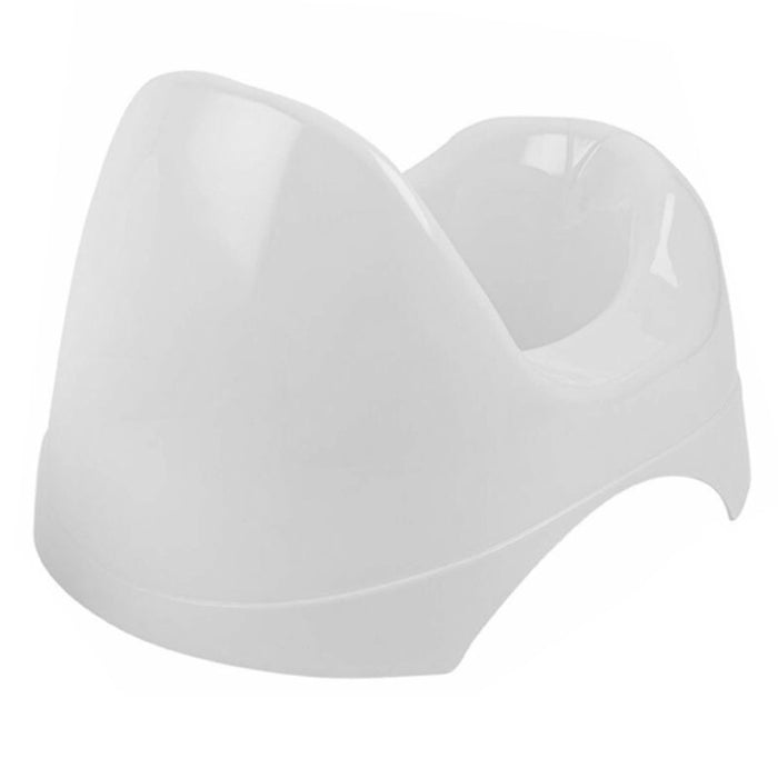 White Potty Training Chair Seat Toddler Infant Baby Toilet Splashguard Portable