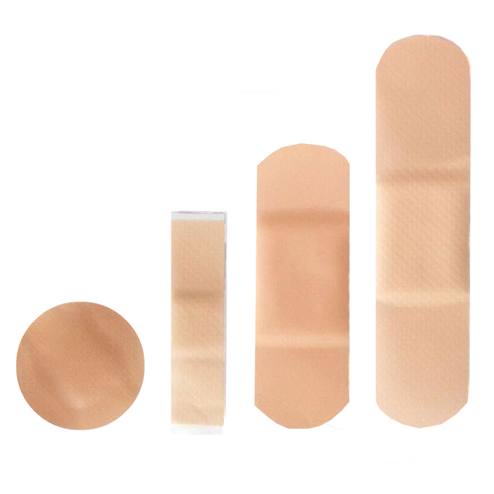 200 Variety Bandages Sterile Adhesive Non-Stick Pad Flexible Assorted First Aid