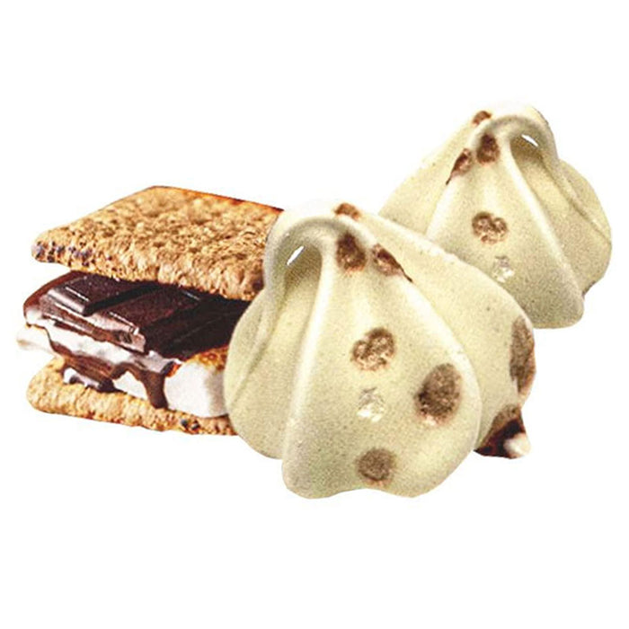 4 Pk Smores Meringues Cookies Crunchy Melt Treat Gluten Free Fat Free 90 Calorie