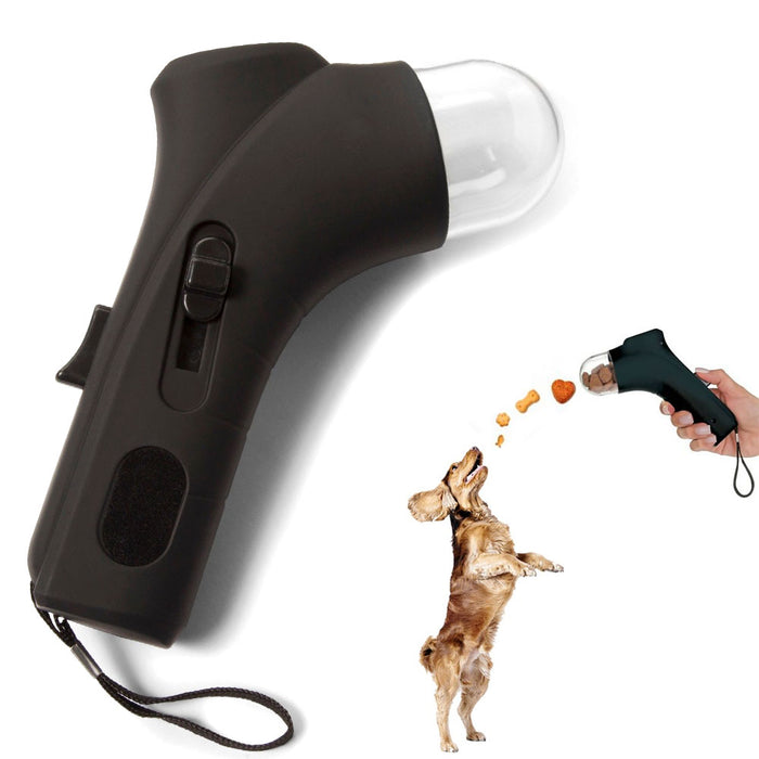 Dog Treat Launcher Pet Snack Treat Launcher Dog Training Tools Dispenser Fetch
