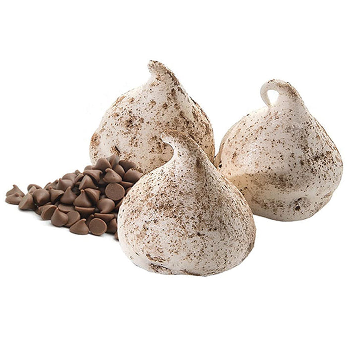 2 Pk Meringues Cookies Chocolate Chip Flavor Gluten Fat Free 90 Calories Snacks