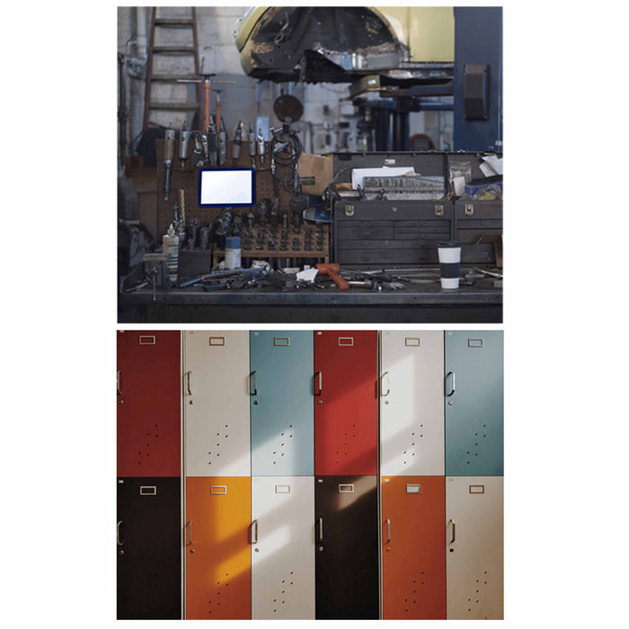 1 Magnetic Locker Mirror 5.5"x7" School Tool Workshop Refrigerator Travel Makeup