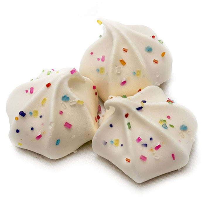 3 Pk Low Calories Birthday Cake Cookie Meringue Gluten Nut Fat Free Sweets 2.5oz