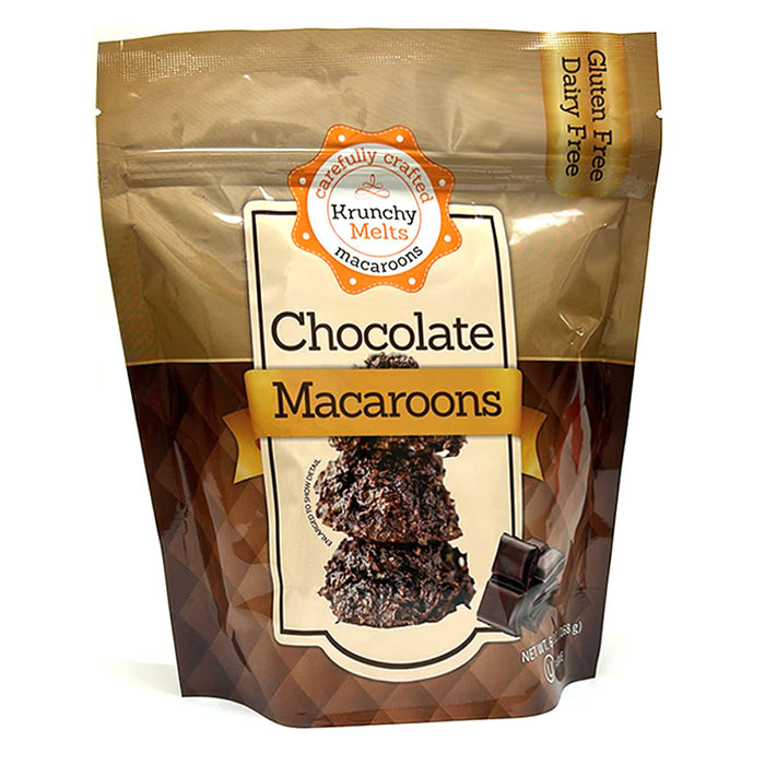 2 Pk All Natural Chocolate Macaroons Coconut Cookies Gluten Dairy Free Sweets