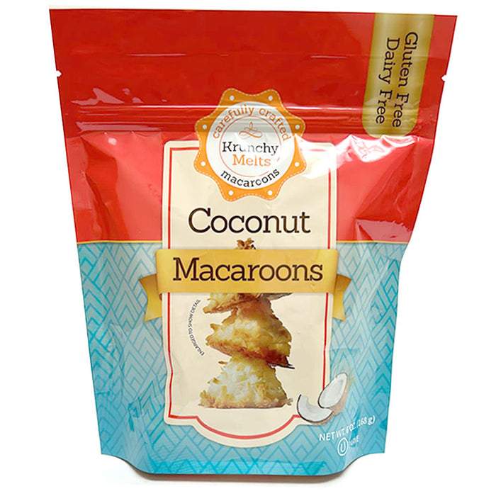 2 Pk Coconut Macaroons Cookies Gluten Dairy Free Kosher All Natural Treat Sweets