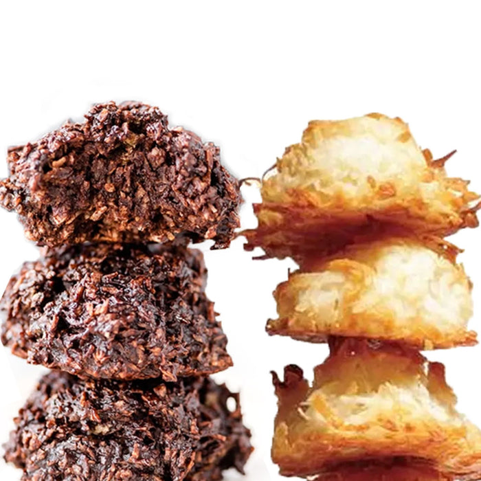 4 Pk Coconut Macaroons Cookies Chocolate Natural Non Dairy Sweets Gluten Free