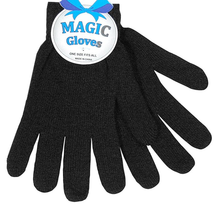 1 Men Hat Gloves Set Winter Ski Skully Beanie Cap Snow Cold Unisex Warm Soft