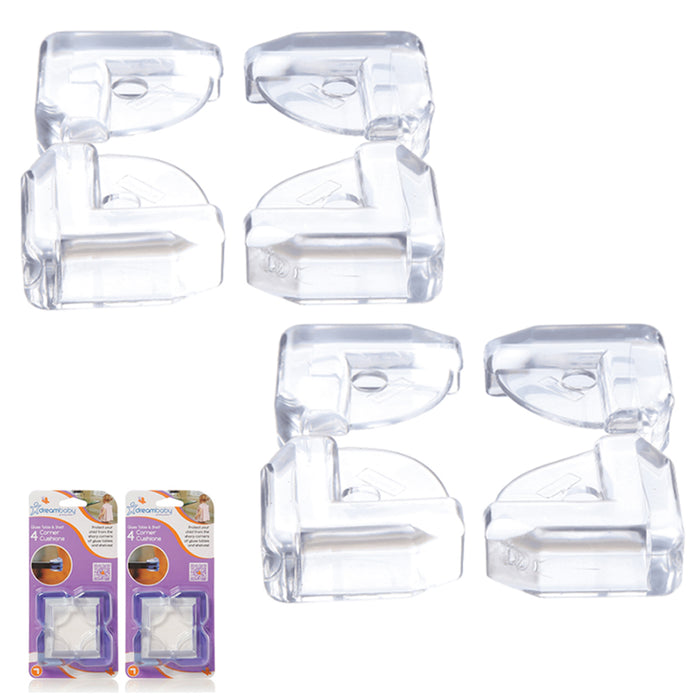 8 Pc Corner Protector Cushion L Shape Child Proof Baby Safety Table Edge Guard