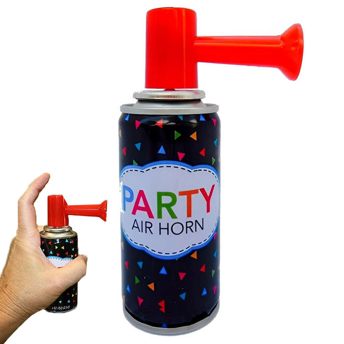 6pc Party Air Horn Pump Loud Noise Maker Camping Safety Sports Signal Emergency