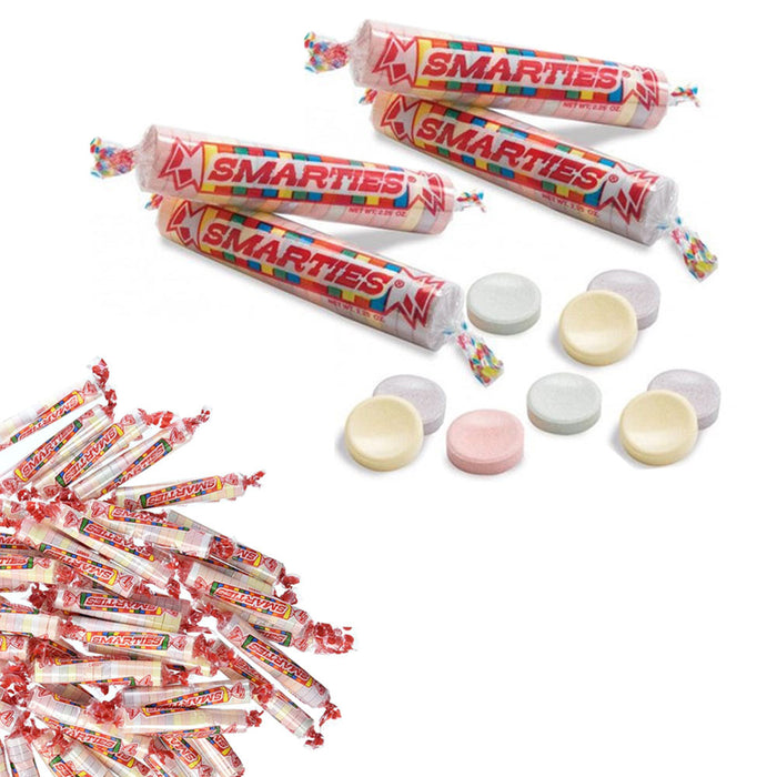 3 Bags Smarties Originals Tabs Classic Candy Rolls Party Favors Wrapped Candy