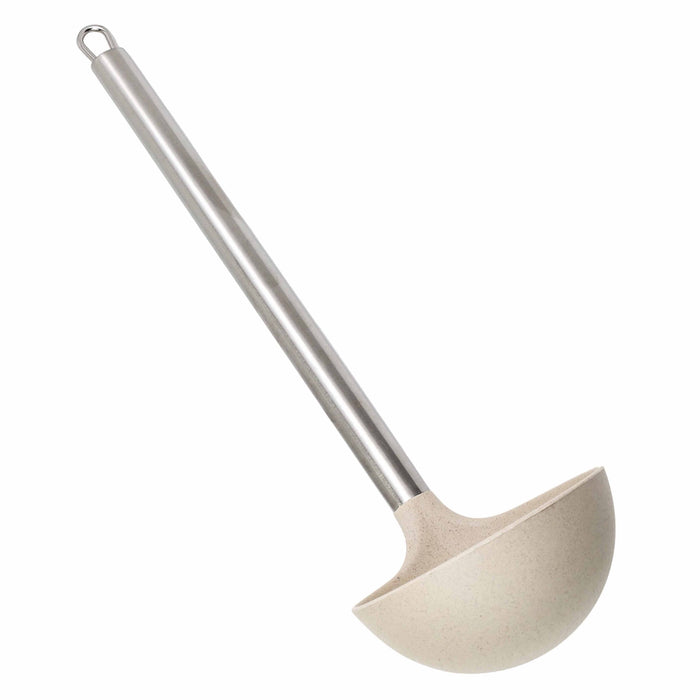 1 Ladle Spoon Wheat Straw Non Stick Kitchen Utensil Cooking Stir Serve Soup