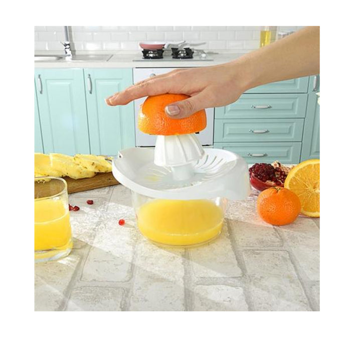 Citrus Juicer Lemon Squeezer Orange Squeezer Manual Hand Lime Press Container