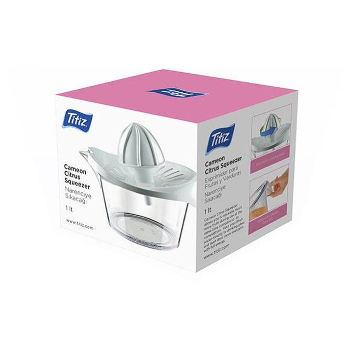 Citrus Juicer Lemon Squeezer Orange Squeezer Manual Hand Lime Press Container