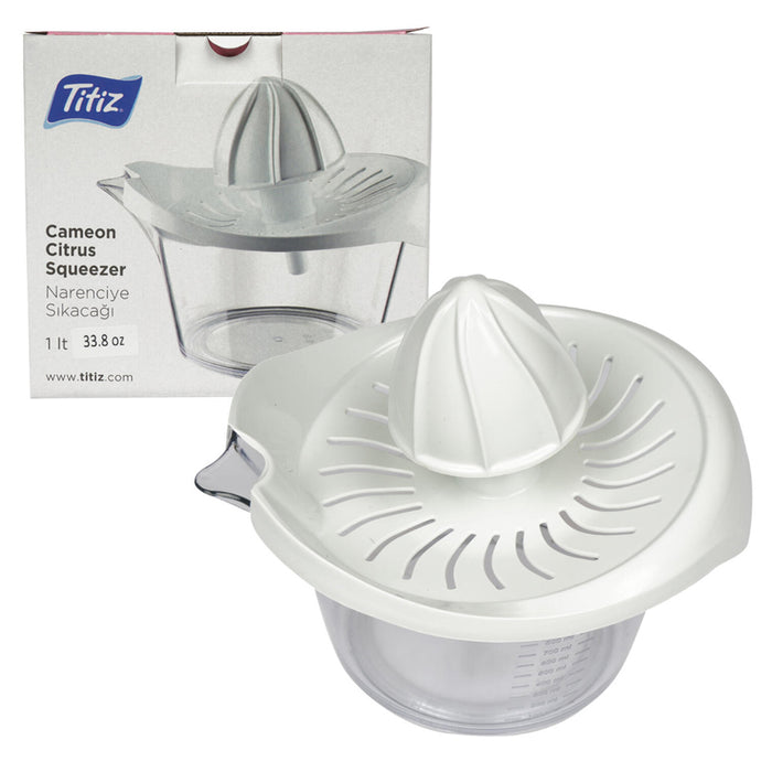 Citrus Juicer Lemon Squeezer Orange Squeezer Manual Hand Lime Press Container