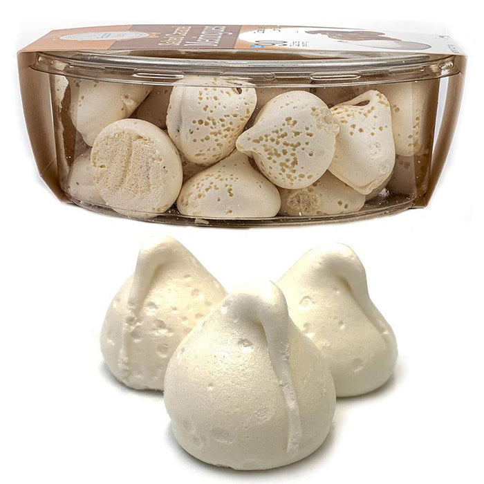 4 Pk Salted Caramel Meringue Cookies Sweets Fat Gluten Nut Free 90 Calorie Snack