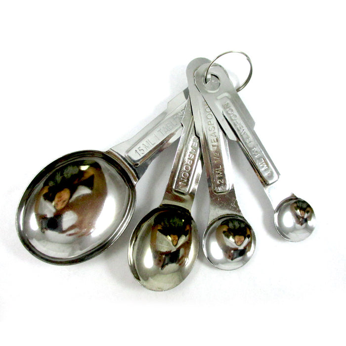 2 Pcs Adjustable Measuring Spoons Set Adjustable Teaspoon and Tablespoon Set