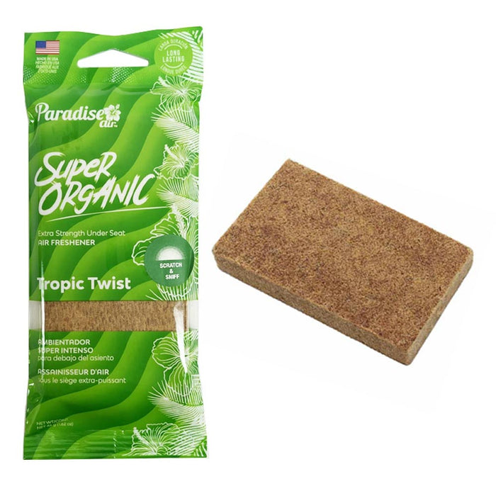 2 Air Freshener Block Tropic Twist Under Seat Car Long Lasting Fragrance Stone