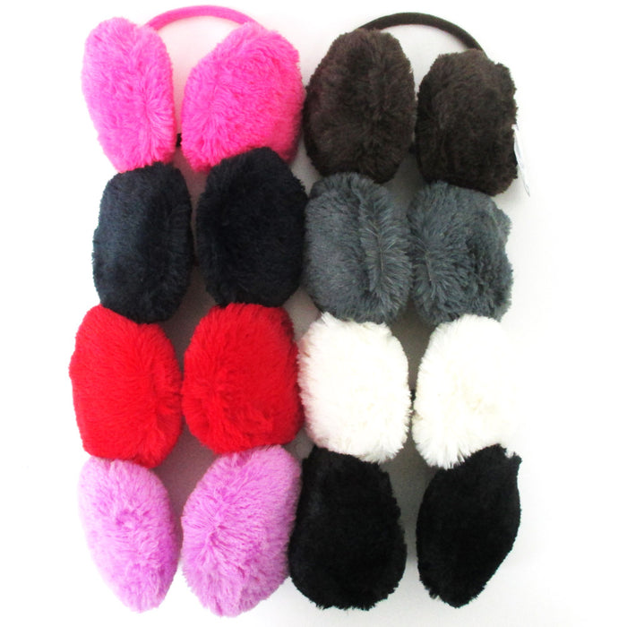 Kids Classic Ear Warmers/Earmuffs-Winter Faux Fur Warm Ear Muffs Adult Boys Girl