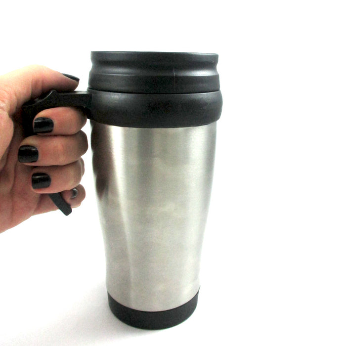 Double Wall Coffee Mug Stainless Steel Insulated Travel 14 Oz Keep Warm New