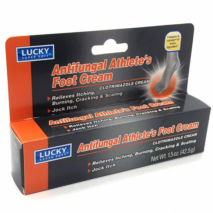 2X Antifungal Athletes Foot Cream Treatment Itching Burning Anti Fungus Relieves