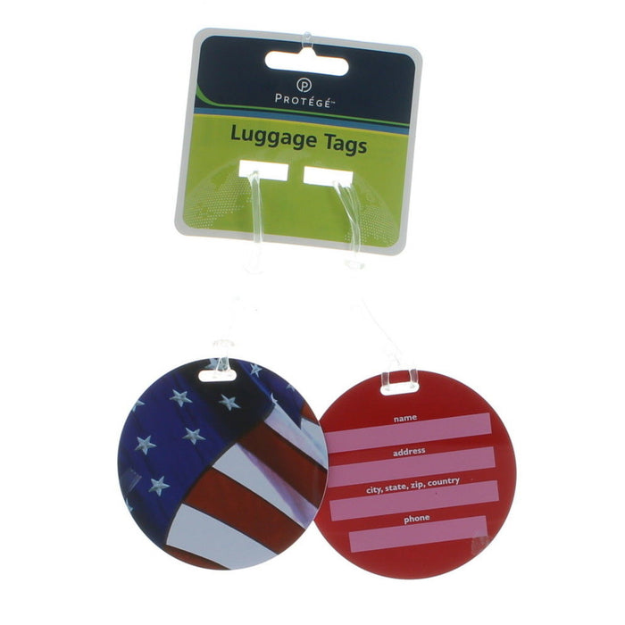 4 Pc Travel Luggage Bag Tag Plastic Suitcase Baggage Backpack Label Design Gift