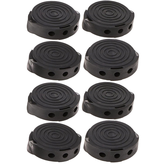 8 Pk Washer Dryer Anti Vibration Pads Washing Machine Support Anti-Slip Grippers