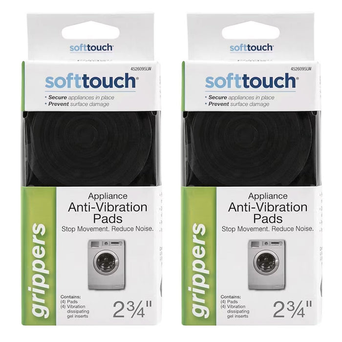 8 Pk Washer Dryer Anti Vibration Pads Washing Machine Support Anti-Slip Grippers