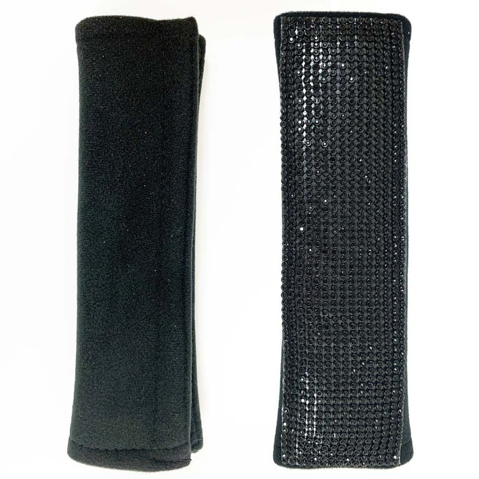 1 Bling Car Seat Belt Shoulder Crystal Pad Cover Interior Cushion Accessory SUV