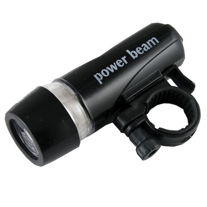 5 LED Bicycle Bike Front Head Light Lamp Torch Flashlight Waterproof Dive Black