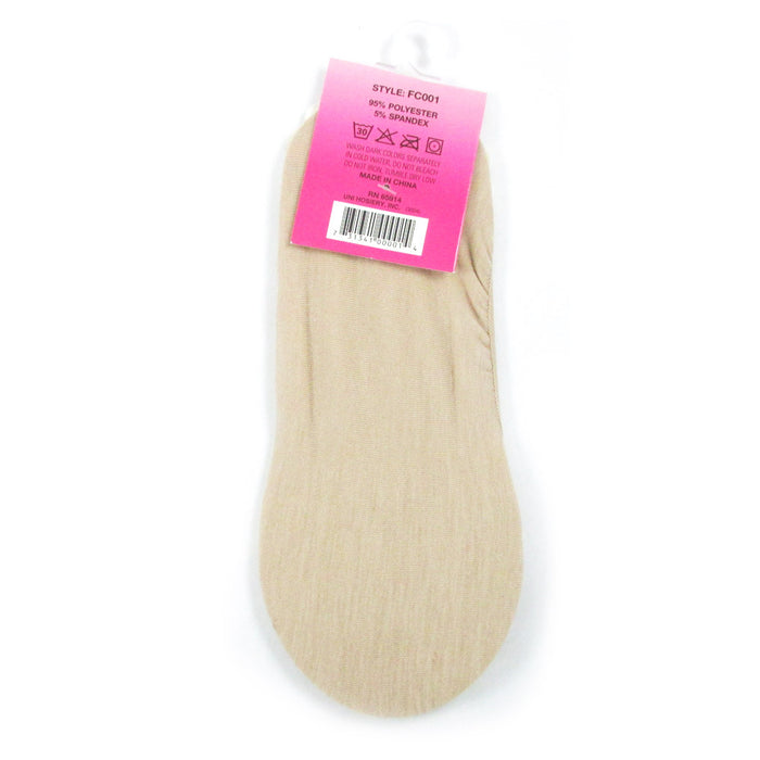 12 Pairs Nude Womens No Show Socks Footies Loafer Boat Liner Low Cut Girls