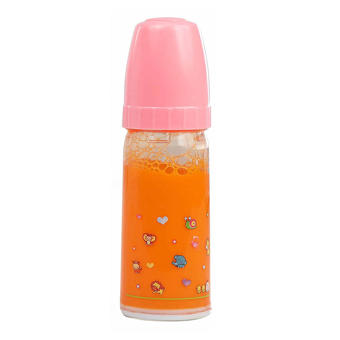 4 Pack New Born Baby Doll Magic Juice Orange Bottle Doll Feeding Girls Toy Large
