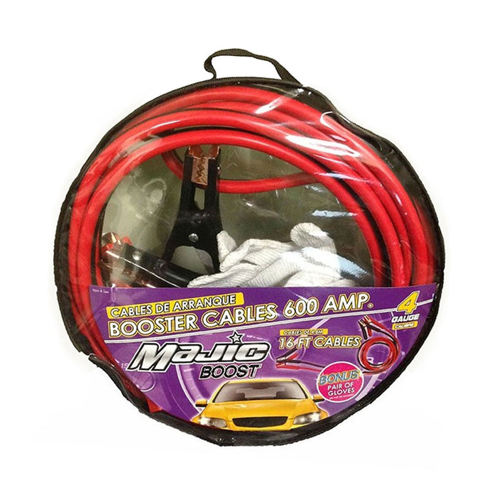 Jumper Cables Car Battery Heavy Duty Automotive Booster Jump Start 16Feet 4Gauge