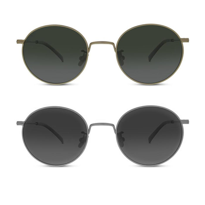 thumbnail image 2 of John Lennon Style Round Vintage Sunglasses – UV400 Metal Frame For Men Hippie Hipster 2 of 2