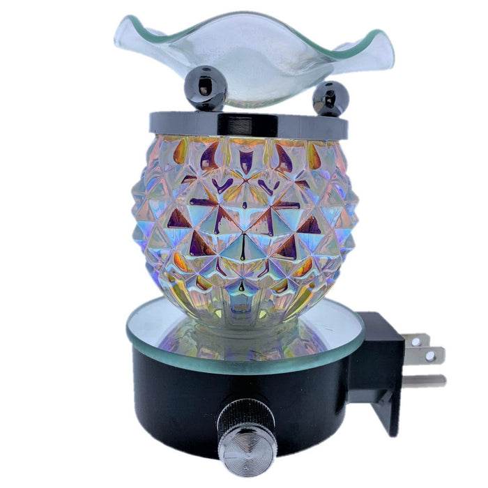 1 Electric Fragrance Oil Lamp Burner Scented Warmer Plug in Air Aroma Therapy