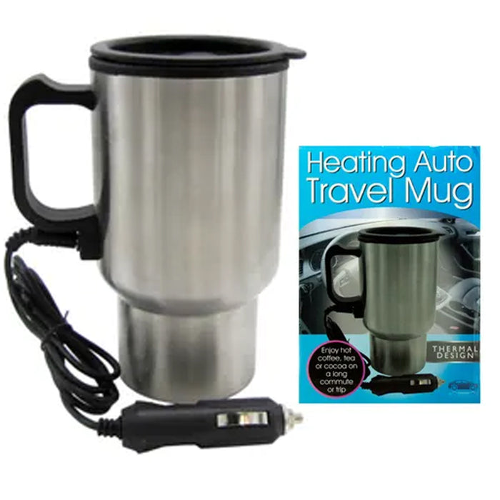 Stainless Steel Insulated Double Wall Travel Coffee Tea Mug Cup 14 Oz  Thermo New