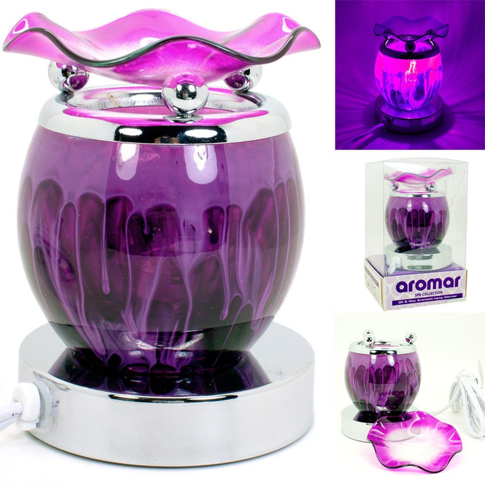 Electric Oil Warmer Diffuser Scented Scented Tart Burner Fragrance Plug in Lamp