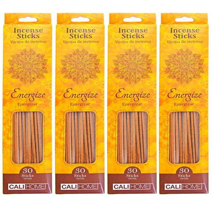 120 Energize Incense Sticks Burning Fragrance Aroma Therapy Concentrated Scents