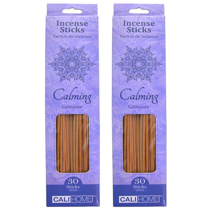 60 Pc Anti Stress Incense Sticks Calming Aroma Therapy Fragrance Meditate Scents