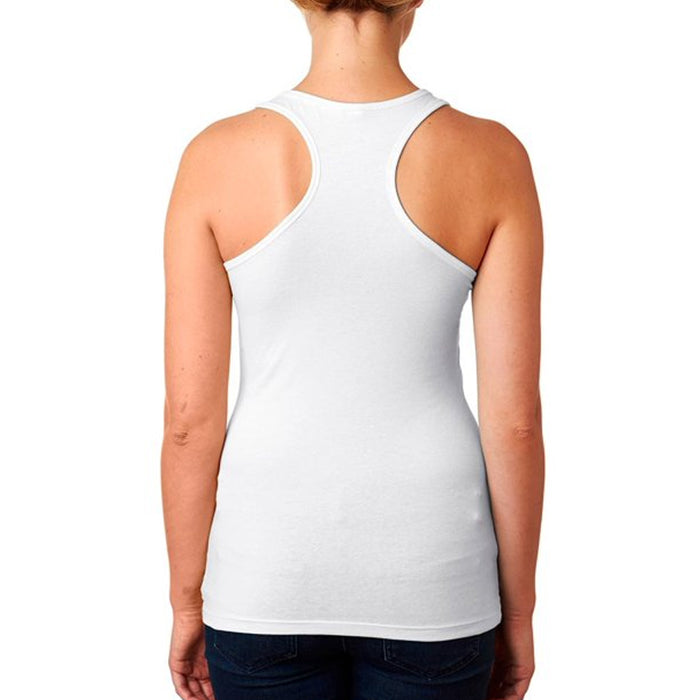 Womens Racerback Stretch Hot Tank Top Yoga Run Training Cami Tee Sports White L