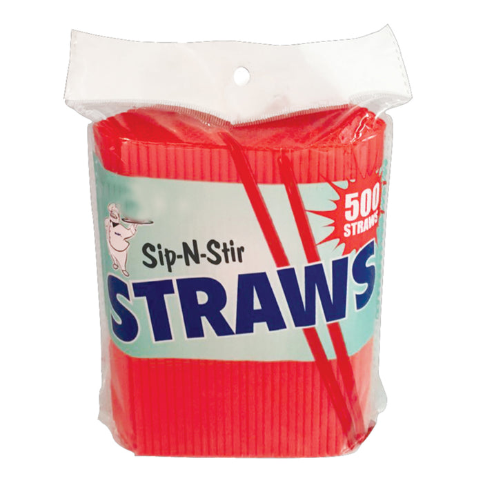 500 Set Coffee Stirrers Straws 5" Plastic Drink Stir Sticks Cocktail Bar Sip Mix
