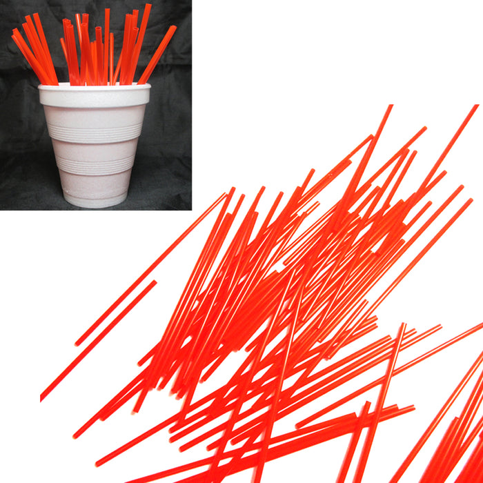 2000ct Plastic Stirring Straws Coffee Cocktail Sipping Stirrers Drink Bars Cafes
