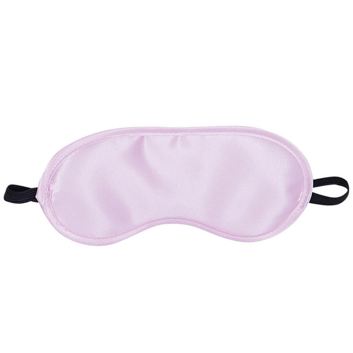 3X Satin Sleep Eye Mask Blindfold Cover Travel Shade Padded Smooth Sleeping Aid