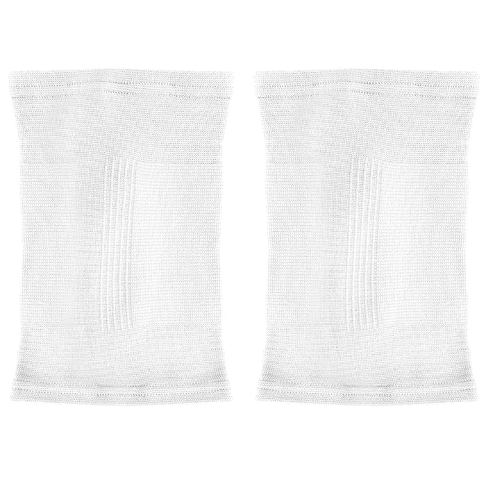 2 Pc Elastic Knee Support Wrap Leg Brace Pain Relief Sleeve Sports Protection