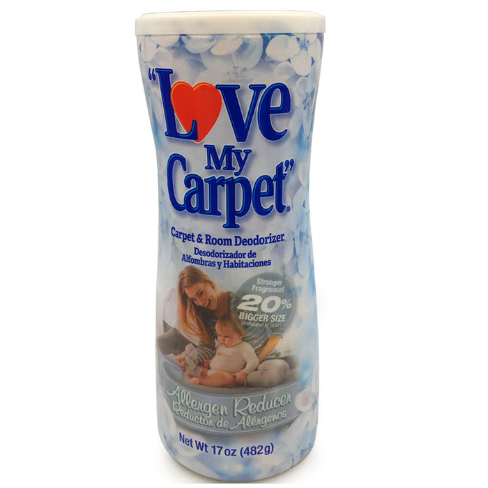 1 Love My Carpet Refresher Room Deodorizer Allergen Reducer Odor Eliminator 17oz