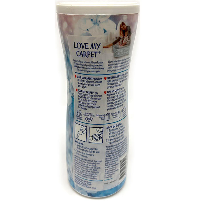 1 Love My Carpet Refresher Room Deodorizer Allergen Reducer Odor Eliminator 17oz