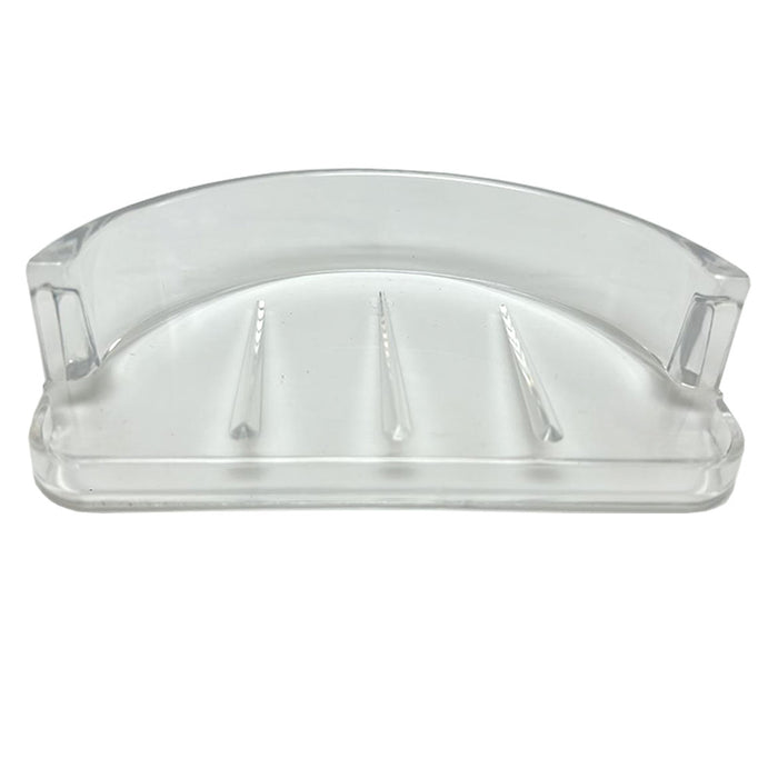 1 Pc Replacement Soap Dish Recessed Holder Bar Saver Tray Bathroom Shower Rack