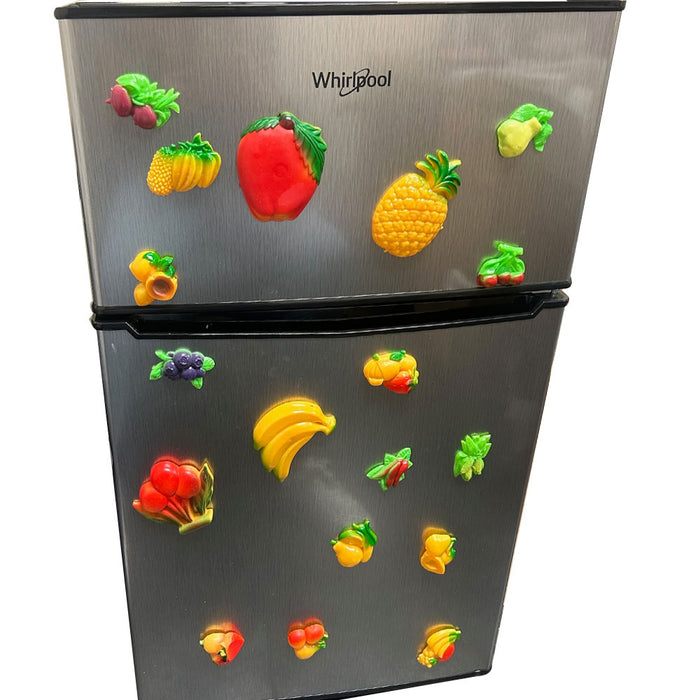 36 Pc Refrigerator Magnets Set Assorted Fruits Food Magnet Kitchen Fridge Locker