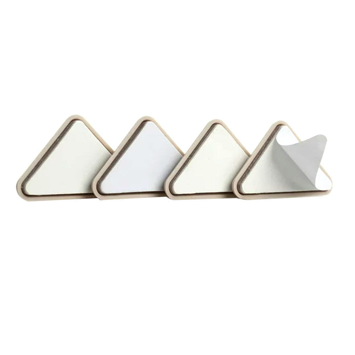 8 Pc Adhesive Triangle Sliders Appliance Furniture Movers Glides Feet Pads 2"