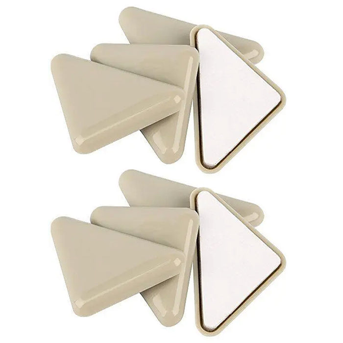 8 Pc Adhesive Triangle Sliders Appliance Furniture Movers Glides Feet Pads 2"